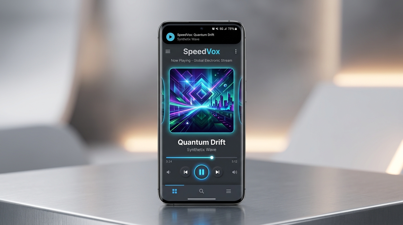 App Mobile Android SpeedVox